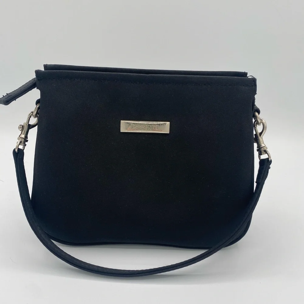 Rosetti Black Wristlet Clutch - Picture 1 of 11